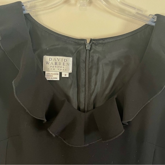 Elegant Black Dress Pettit size 8 - Picture 2 of 9